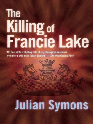 cover image of The Killing of Francie Lake